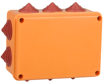 Коробка распаячная огнестойкая ПС 150х110х70мм 4P 10мм2 IP55 10 вводов IEK