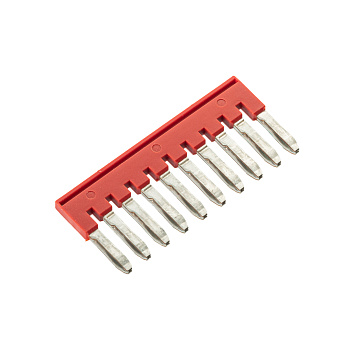 Перемычка вставная, для клемм на 2.5 кв.мм, 10-и полюсная DKC