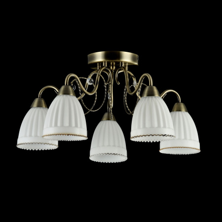 Потолочный светильник 5*E14 40Вт Бронза IP20 Letizia FR2757-PL-05-BZ Freya