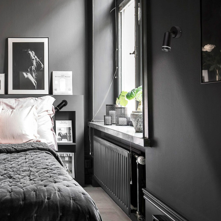 Настенный светодиодный светильник MRL LED 1005 Glory SW черный IP20 Elektrostandard