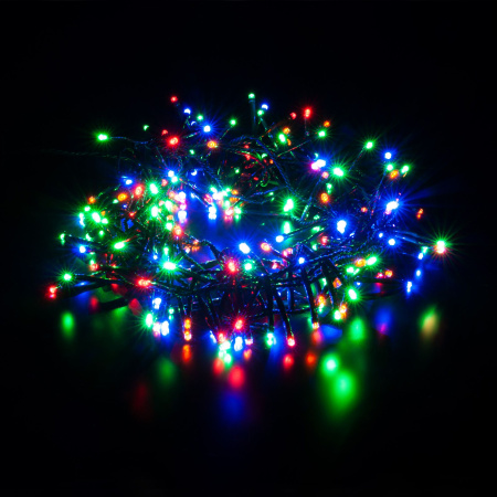 Гирлянда нить "Мишура" мульти 5м IP20 (400-004 мульти) Eurosvet