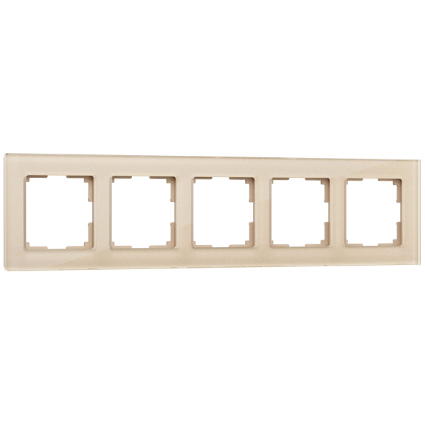 Favorit Рамка на 5 постов (шампань) Werkel