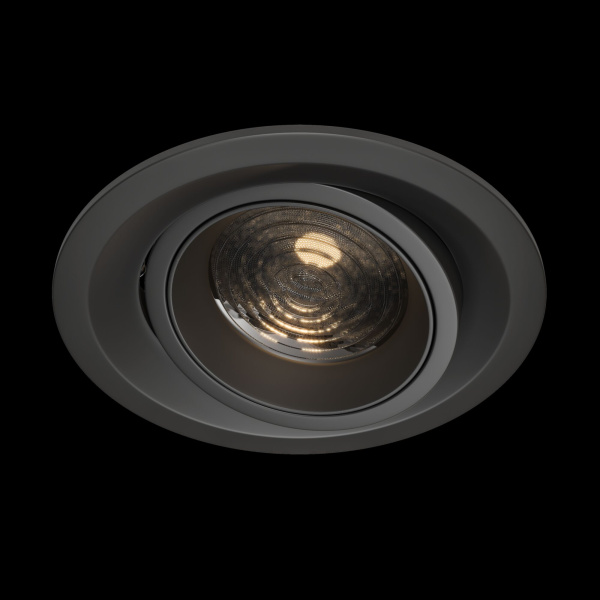 Встраиваемый светильник 15Вт 3000K Черный IP20 Elem DL052-L15B3K Technical