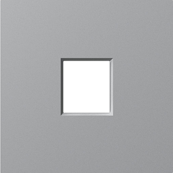 Donel A07 матовый серый накладка 1-я для розеток RJ45,TV,SAT,HDMI, серия DB