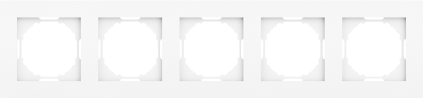 Donel A07 глянцевый белый рамка 5-я, серия DB
