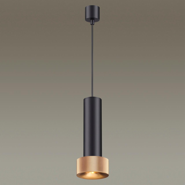 Подвес GU10 5W 220V AFRA черный/золотой B ODEON LIGHT