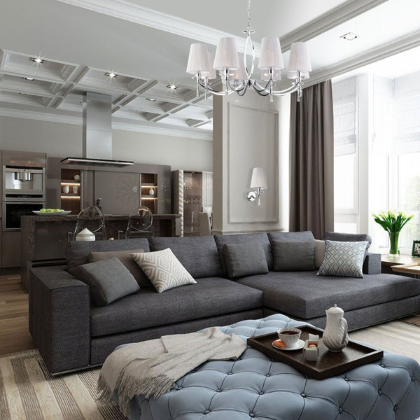 Бра в классическом стиле с хрусталем 1*E14 40Вт хром IP20 Valery (60079/1 хром) Eurosvet