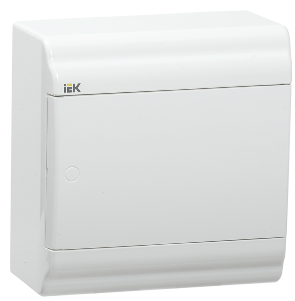 Корпус пластиковый ЩРН-П-6 модулей навесной белый/белая дверь IP41 PRIME IEK