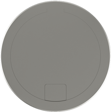 Donel Лючок в пол 12 мод. (4 мод. 45х45 мм. + 4 мод. 22.5х45 мм.) круглый, верт. установка, металл