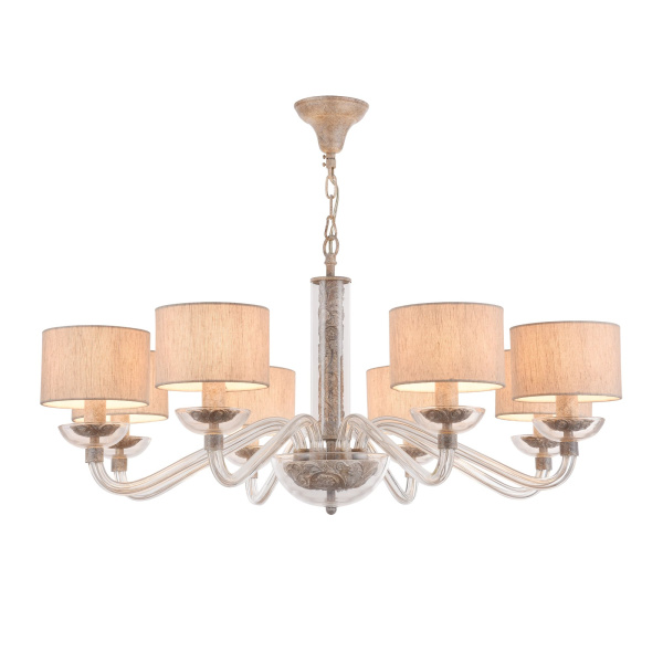 Люстра 8*E14 40Вт Серый IP20 Maryland ARM526PL-08GR Maytoni