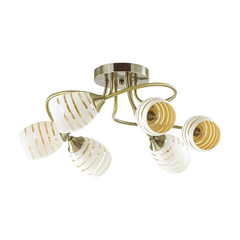 Люстра потолочная E27 6*60W 220V DOROTHY античная бронза LUMION