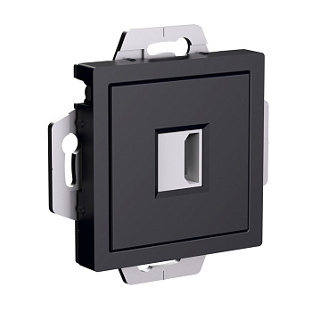 ATLASDESIGN Механизм розетки HDMI карбон Schneider Electric