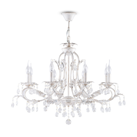 Люстра 8*E14 60Вт Белый с Золотом IP20 Dezi FR3040-PL-08-WG Freya