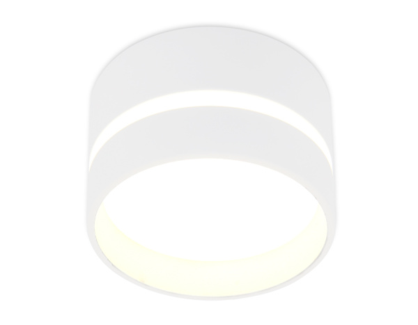 Накладной точечный светильник TN620 SWH белый песок GX53 D85*55 Ambrella Light