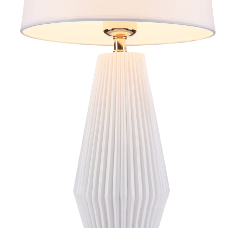 Настольная лампа 1*E27 60Вт Белый IP20 Calvin Table Z181-TL-01-W Maytoni