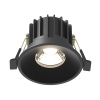 Встраиваемый светильник LED 12Вт Черный IP20 Downlight DL058-12W4K-B Technical Maytoni