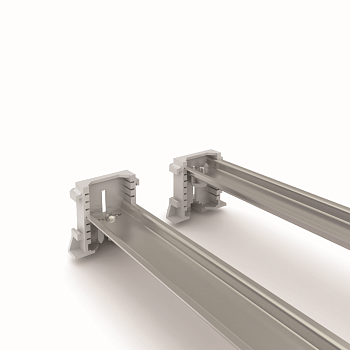 DIN-рейка оцинкованная DNR-1-0,8-168-8 Tekfor