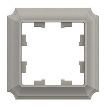 ATLASDESIGN ANTIQUE 1-постовая рамка, шампань Systeme Electric