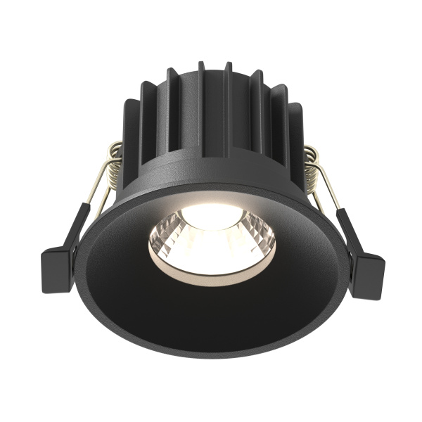 Встраиваемый светильник LED 12Вт Черный IP20 Downlight DL058-12W4K-B Technical Maytoni