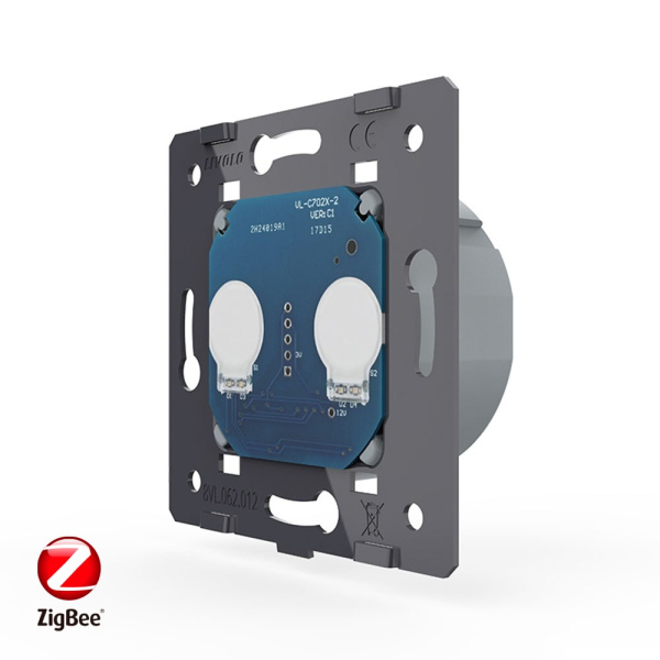 Выключатель двухлинейный Zigbee Wi Fi (модуль) Livolo