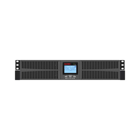 Онлайн ИБП ДКС серии Small Rackmount, 1000 ВА/900 Вт, 1/1, 6xIEC C13,EPO, USB, RS-232, Rack 2U, без АКБ, 9Ач DKC