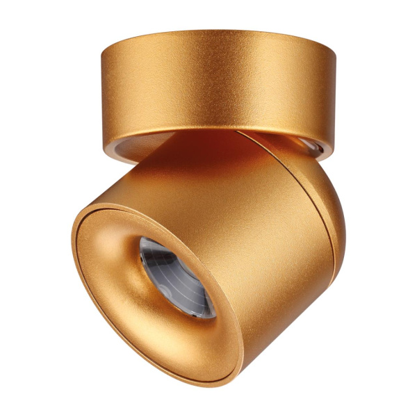 Св-к накл.св/д IP20 LED 10W 850Лм 4000K 220V GESSO матовое золото NOVOTECH