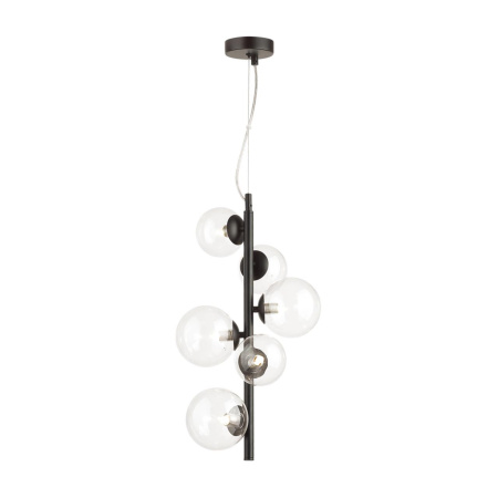 Подвес G9 6*40W TOVI черный/прозрачный ODEON LIGHT