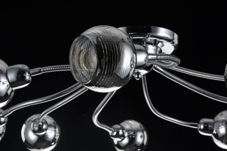 Потолочный светильник 8*E14 40Вт Хром IP20 Cosmo FR5102-CL-08-CH Freya