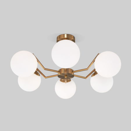 Потолочная люстра 6*E27 60Вт латунь IP20 Frost (70154/6 латунь) Eurosvet
