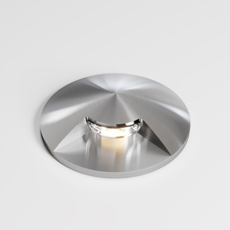 Встраиваемый светильник 1Вт 3000К Серебро IP67 Flash O044DL-L1S3K Outdoor Maytoni