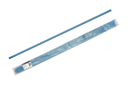 Трубка термоусаживаемая не поддерживающая горение, с клеевым слоем, синяя, длиной 1,0 м ТТкНГ(3:1)-6