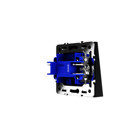 Вывод кабеля Voltum S70, (черный матовый)
