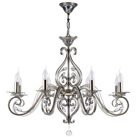 Люстра 8*E14 60Вт Бронза IP20 Leaves RC109-PL-08-R Maytoni