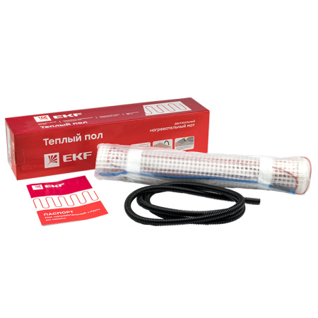 Мат нагревательный двухжильный "Уют" 6 кв, м, 900 Вт Proxima EKF