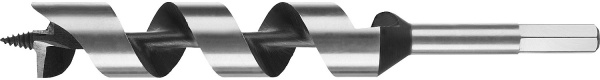30x235/160мм, сверло левиса по дереву, шестигранный хвостовик (C) ЗУБР