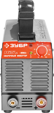Инвертор сварочный, ЗАС-М3-165, М3, 165А, MMA, IGBT, ПВ-35%, Форсаж дуги, Горячий старт, 220В (мин 160В) ЗУБР