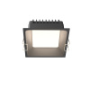 Встраиваемый светильник LED 12Вт Черный IP44 Downlight DL056-12W3-4-6K-B Technical Maytoni