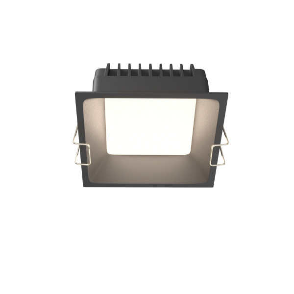 Встраиваемый светильник LED 12Вт Черный IP44 Downlight DL056-12W3-4-6K-B Technical Maytoni