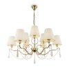 Люстра 9*E14 40Вт Латунь IP20 Madeline FR2019PL-09BS Freya