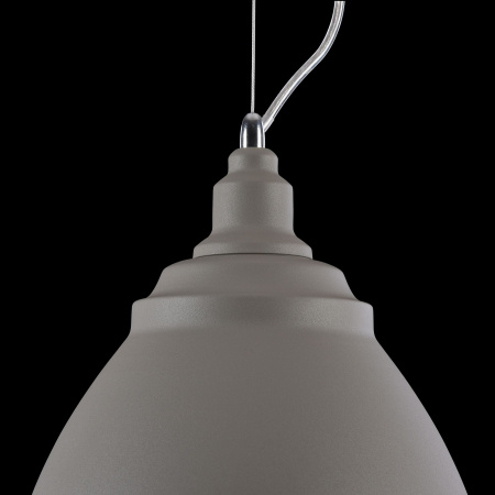Подвесной светильник 1*E27 60Вт Серый IP20 Bellevue P534PL-01GR Maytoni