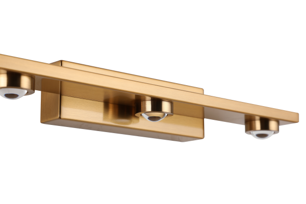 Бра SCOUP ZRS.1823.03 9Вт COB 4000K IP20 Латунь Zortes