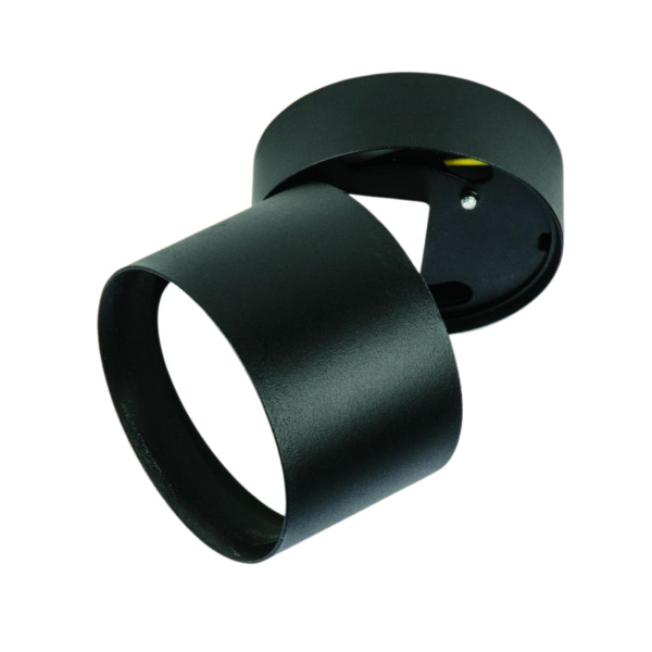 Светильник накладной Sotto GX53 15W черный Fametto