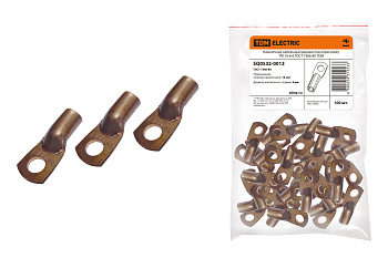 Наконечник кабельный медный под опрессовку ТМ 16-6-6 ГОСТ 7386-80 TDM