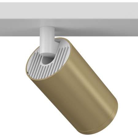Потолочный светильник 2*GU10 10Вт Белый и Матовое золото IP20 FOCUS S C051CL-2WMG Technical