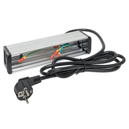 Встраиваемый настольный розеточный блок для крепления к столу, 10 модулей, C-Line EKF