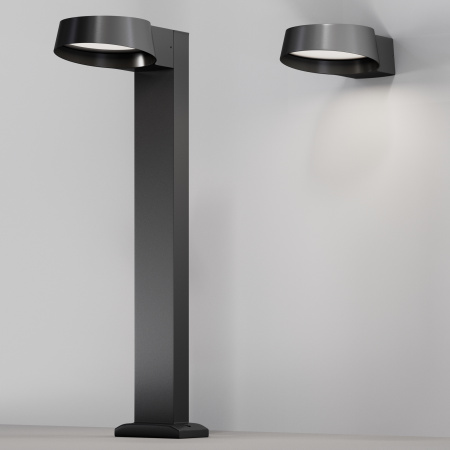 Настенный светильник (бра) 12Вт 3000К Графит IP54 Share O443WL-L12GF3K Outdoor Maytoni