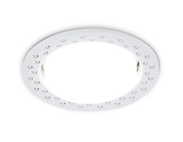 Встраиваемый точечный светильник G825 W белый GX53 Ambrella Light