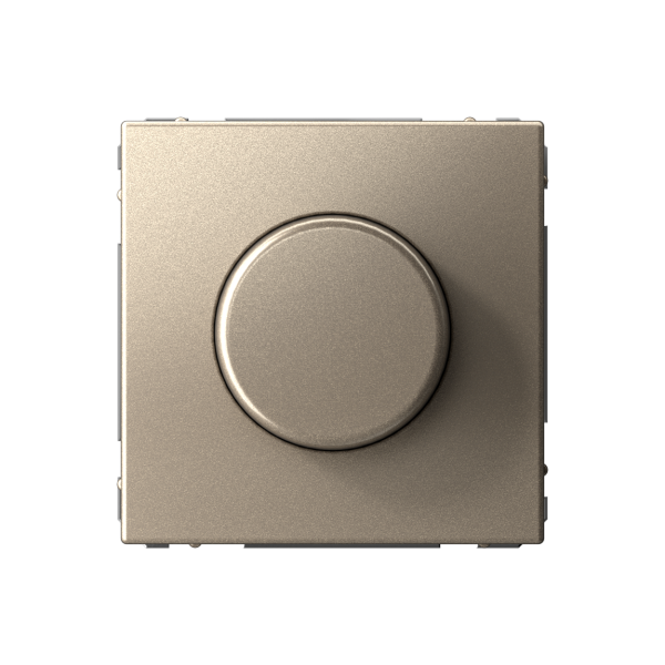 ARTGALLERY СВЕТОРЕГУЛЯТОР (диммер) повор-нажим, LED, RC, 400Вт, механизм, ШАМПАНЬ Systeme Electric