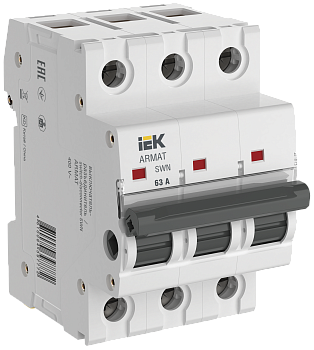 Выключатель-разъединитель SWN 3П 63А ARMAT IEK