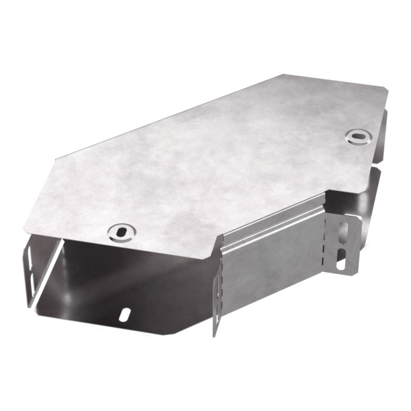 Угол горизонтальный 90 градусов с крышкой Стандарт 150х80 Промрукав